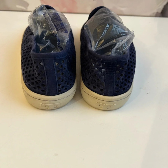 ! Tory Burch JESSE Perforated Sneaker 6.5 blue - Picture 5 of 7